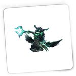 PC, gaming si accesorii - Periferice PC - Mousepad - Mousepad Gaming Dota 2 Obsidian Destroyer Evil Hero Game, 21x19 cm - Infinity.ro