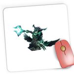 PC, gaming si accesorii - Periferice PC - Mousepad - Mousepad Gaming Dota 2 Obsidian Destroyer Evil Hero Game, 21x19 cm - Infinity.ro