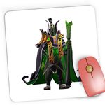 PC, gaming si accesorii - Periferice PC - Mousepad - Mousepad Gaming Dota 2 Level Epic Gaming Underlord Fan Art, 21x19 cm - Infinity.ro