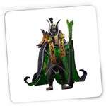 PC, gaming si accesorii - Periferice PC - Mousepad - Mousepad Gaming Dota 2 Level Epic Gaming Underlord Fan Art, 21x19 cm - Infinity.ro