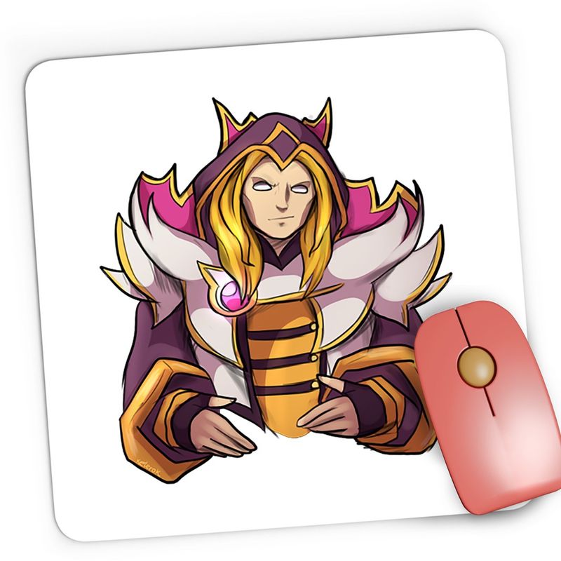 PC, gaming si accesorii - Periferice PC - Mousepad - Mousepad Gaming Dota 2 Invoker Cartoon Chibi Fan Art, 21x19 cm - Infinity.ro