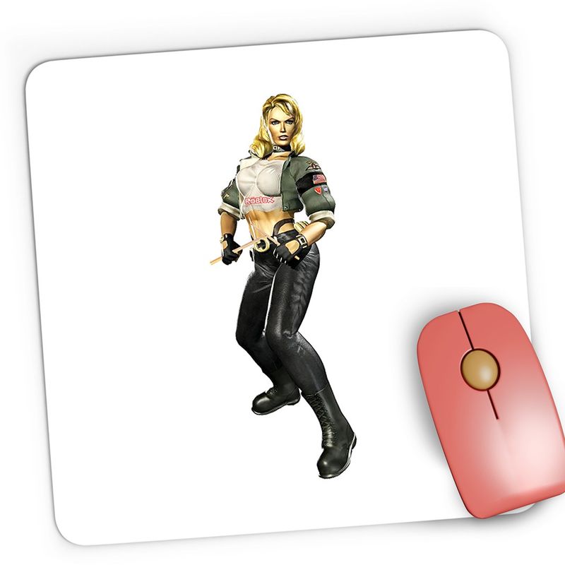 PC, gaming si accesorii - Periferice PC - Mousepad - Mousepad Gaming Mortal Kombat BloodReina Mileena Bad Girl Roblox, 21x19 cm - Infinity.ro
