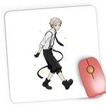 PC, gaming si accesorii - Periferice PC - Mousepad - Mousepad Gaming Bungo Stray Dogs Atsushi Nakajima Dance, 21x19 cm - Infinity.ro