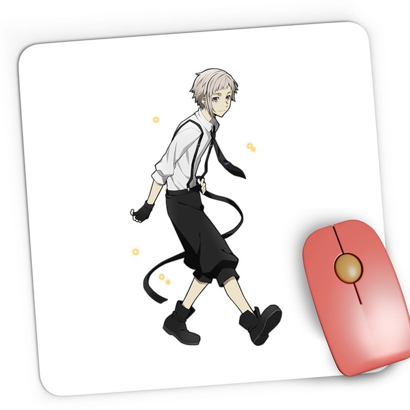 PC, gaming si accesorii - Periferice PC - Mousepad - Mousepad Gaming Bungo Stray Dogs Atsushi Nakajima Dance, 21x19 cm - Infinity.ro