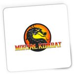 PC, gaming si accesorii - Periferice PC - Mousepad - Mousepad Gaming Mortal Kombat Logo Emblem PS4 Gaming, 21x19 cm - Infinity.ro