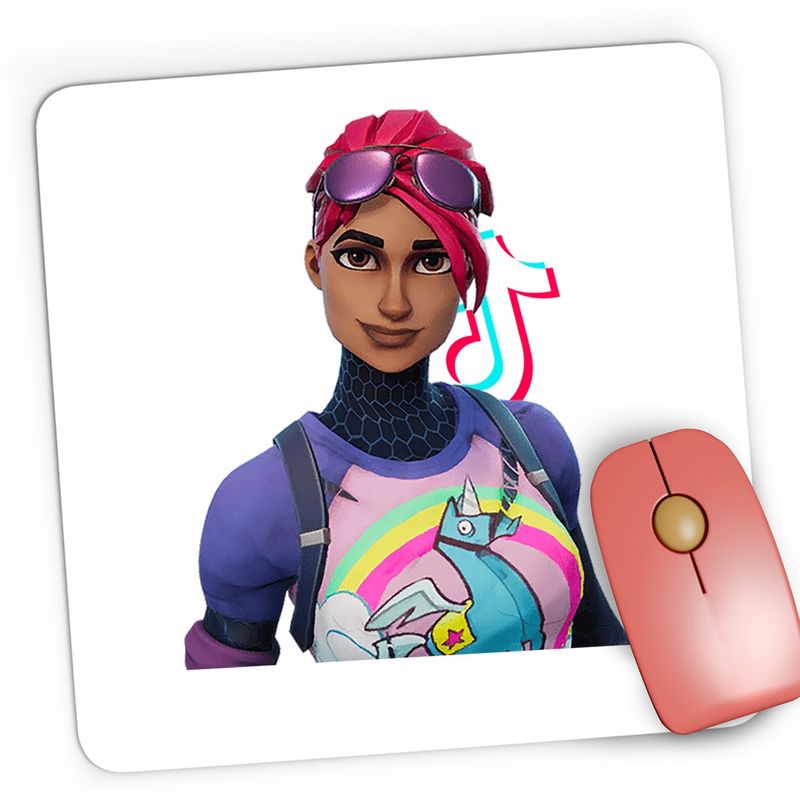 PC, gaming si accesorii - Periferice PC - Mousepad - Mousepad Gaming Brite Bomber Fortnite Tiktok, 21x19 cm - Infinity.ro