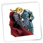 PC, gaming si accesorii - Periferice PC - Mousepad - Mousepad Gaming Fullmetal Alchemist Amestris Edward Alphonse, 21x19 cm - Infinity.ro
