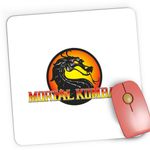 PC, gaming si accesorii - Periferice PC - Mousepad - Mousepad Gaming Mortal Kombat Logo Emblem PS4 Gaming, 21x19 cm - Infinity.ro