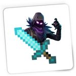PC, gaming si accesorii - Periferice PC - Mousepad - Mousepad Gaming Raven Fortnite Minecraft Diamond Sword, 21x19 cm - Infinity.ro