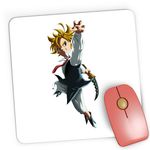 PC, gaming si accesorii - Periferice PC - Mousepad - Mousepad Gaming Seven Deadly Sins Animek Mangas Otaku, 21x19 см - Infinity.ro