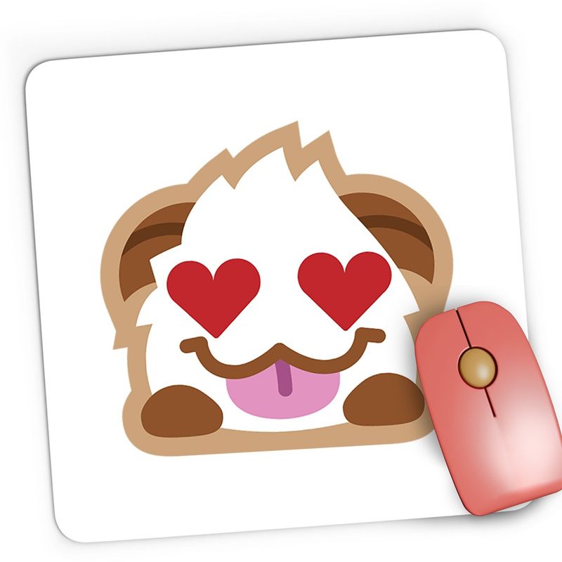 PC, gaming si accesorii - Periferice PC - Mousepad - Mousepad Gaming League of Legends LoL Discord Emoji, 21x19 cm - Infinity.ro