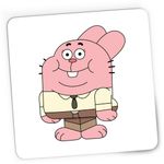 PC, gaming si accesorii - Periferice PC - Mousepad - Mousepad Gaming Richard Watterson Gumball Tata Iepure, 21x19 cm - Infinity.ro