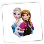 PC, gaming si accesorii - Periferice PC - Mousepad - Mousepad Gaming Disney Elsa Frozen Ana Surori Olaf, 21x19 cm - Infinity.ro