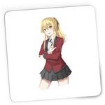 PC, gaming si accesorii - Periferice PC - Mousepad - Mousepad Gaming Kakegurui Runa Yomozuki Poker Anime Manga, 21x19 cm - Infinity.ro