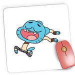 PC, gaming si accesorii - Periferice PC - Mousepad - Mousepad Gaming Gumball World Running Cartoon Minecraft, 21x19 cm - Infinity.ro
