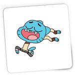 PC, gaming si accesorii - Periferice PC - Mousepad - Mousepad Gaming Gumball World Running Cartoon Minecraft, 21x19 cm - Infinity.ro