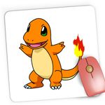 PC, gaming si accesorii - Periferice PC - Mousepad - Mousepad Gaming Pokemon Charizard Fire Dragon, 21x19 cm - Infinity.ro