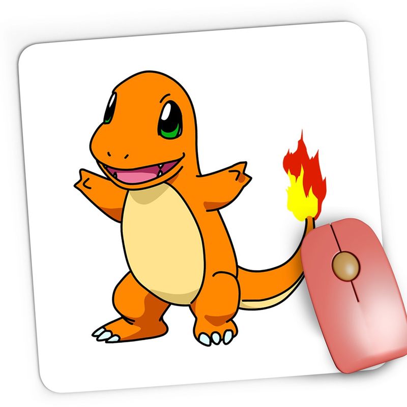 PC, gaming si accesorii - Periferice PC - Mousepad - Mousepad Gaming Pokemon Charizard Fire Dragon, 21x19 cm - Infinity.ro