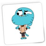 PC, gaming si accesorii - Periferice PC - Mousepad - Mousepad Gaming Amazing World of Gumball Desene Animate, 21x19 cm - Infinity.ro