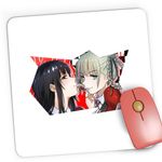 PC, gaming si accesorii - Periferice PC - Mousepad - Mousepad Gaming Kakegurui Runa Yumeko Poker Anime, 21x19 cm - Infinity.ro