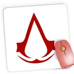 PC, gaming si accesorii - Periferice PC - Mousepad - Mousepad Gaming Silent Killer Assassin's Creed Logo Crest, 21x19 cm - Infinity.ro