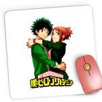 PC, gaming si accesorii - Periferice PC - Mousepad - Mousepad Gaming My Hero Academia Deku Uraraka Love Anime, 21x19 cm - Infinity.ro