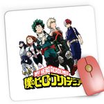 PC, gaming si accesorii - Periferice PC - Mousepad - Mousepad Gaming My Hero Academia Team Gang Anime Manga, 21x19 cm - Infinity.ro