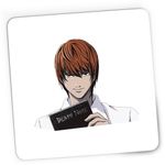 PC, gaming si accesorii - Periferice PC - Mousepad - Mousepad Gaming Death Note Kira Light Yagami Killer Ispita, 21x19 cm - Infinity.ro