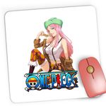 PC, gaming si accesorii - Periferice PC - Mousepad - Mousepad Gaming One Piece Pirate Girl Sirena Anime, 21x19 cm - Infinity.ro