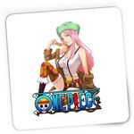 PC, gaming si accesorii - Periferice PC - Mousepad - Mousepad Gaming One Piece Pirate Girl Sirena Anime, 21x19 cm - Infinity.ro