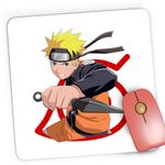 PC, gaming si accesorii - Periferice PC - Mousepad - Mousepad Gaming Naruto Boruto Shippuden Kung Fu Anime Manga, 21x19 cm - Infinity.ro