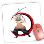 PC, gaming si accesorii - Periferice PC - Mousepad - Mousepad Gaming Demon Slayer Inosuke Hashibara Kimetsu no Yaiba, 21x19 cm - Infinity.ro