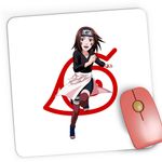 PC, gaming si accesorii - Periferice PC - Mousepad - Mousepad Gaming Naruto Rin Nohara Anime Haine Manga, 21x19 cm - Infinity.ro
