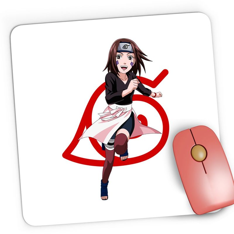 PC, gaming si accesorii - Periferice PC - Mousepad - Mousepad Gaming Naruto Rin Nohara Anime Haine Manga, 21x19 cm - Infinity.ro