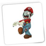PC, gaming si accesorii - Periferice PC - Mousepad - Mousepad Gaming Super Mario Bros Call of Duty Zombies, 21x19 cm - Infinity.ro