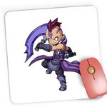 PC, gaming si accesorii - Periferice PC - Mousepad - Mousepad Gaming Dota 2 Anti Mage Super Killer Anime Chibi, 21x19 cm - Infinity.ro