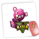 PC, gaming si accesorii - Periferice PC - Mousepad - Mousepad Gaming Cuddle Team Leader Fortnite GTA, 21x19 cm - Infinity.ro
