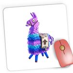 PC, gaming si accesorii - Periferice PC - Mousepad - Mousepad Gaming Llama Fortnite Play, 21x19 cm - Infinity.ro