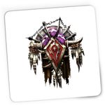 PC, gaming si accesorii - Periferice PC - Mousepad - Mousepad Gaming Warcraft Horde Faction Azeroth WoW, 21x19 cm - Infinity.ro