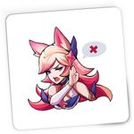PC, gaming si accesorii - Periferice PC - Mousepad - Mousepad Gaming League of Legends Ahri Instagram Creator, 21x19 cm - Infinity.ro