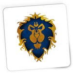 PC, gaming si accesorii - Periferice PC - Mousepad - Mousepad Gaming World of Warcraft Alliance WoW Azeroth, 21x19 cm - Infinity.ro