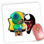 PC, gaming si accesorii - Periferice PC - Mousepad - Mousepad Gaming Venom Brawl Stars Leon Epic Fight, 21x19 cm - Infinity.ro