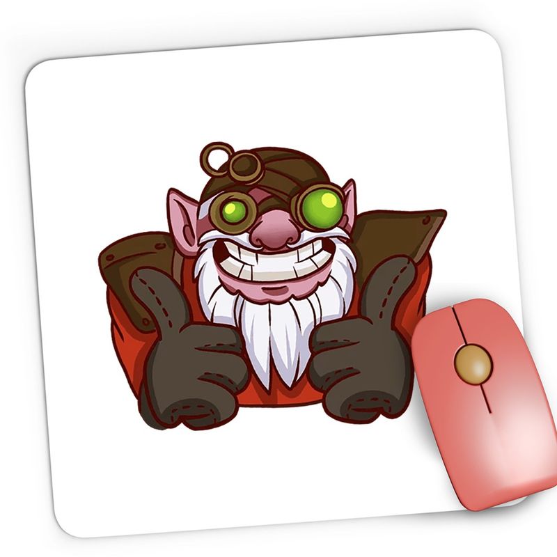 PC, gaming si accesorii - Periferice PC - Mousepad - Mousepad Gaming Defense of the Ancients Dota 2 Badass Hero, 21x19 cm - Infinity.ro