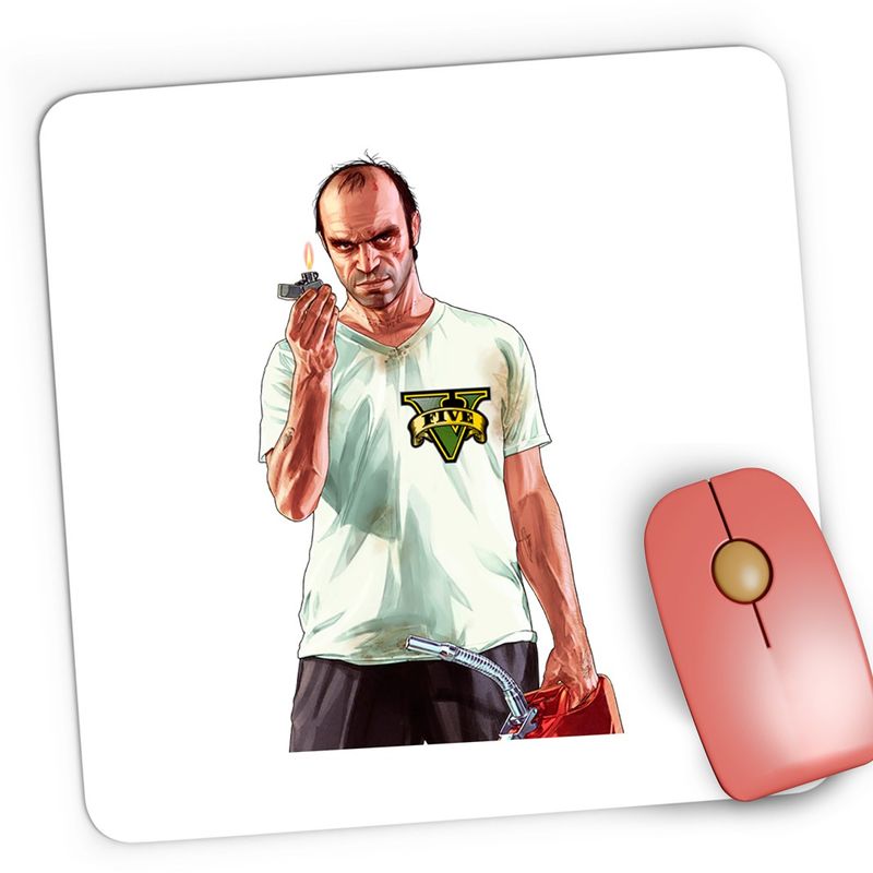 PC, gaming si accesorii - Periferice PC - Mousepad - Mousepad Gaming Trevor Grand Theft Auto GTA, 21x19 cm - Infinity.ro