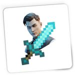 PC, gaming si accesorii - Periferice PC - Mousepad - Mousepad Gaming Midas Outfit Fortnite Minecraft, 21x19 cm - Infinity.ro