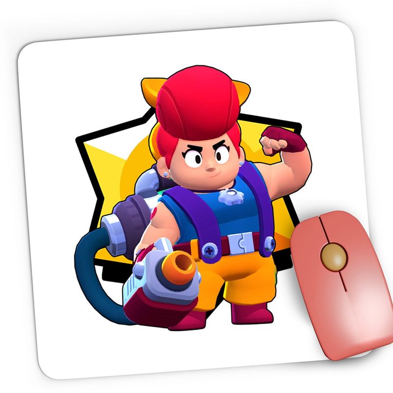 PC, gaming si accesorii - Periferice PC - Mousepad - Mousepad Gaming Pam Skin Brawl Stars GTA, 21x19 cm - Infinity.ro