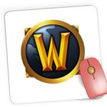PC, gaming si accesorii - Periferice PC - Mousepad - Mousepad Gaming Batle for Azeroth World of Warcraft WoW, 21x19 cm - Infinity.ro