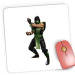 PC, gaming si accesorii - Periferice PC - Mousepad - Mousepad Gaming Mortal Kombat Monk Fictional Character PS4, 21x19 cm - Infinity.ro