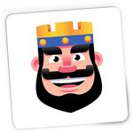 PC, gaming si accesorii - Periferice PC - Mousepad - Mousepad Gaming Red King Clash Royale Minecraft, 21x19 cm - Infinity.ro