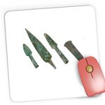 PC, gaming si accesorii - Periferice PC - Mousepad - Mousepad Gaming Age of Empires Arheologie Neolitic Istorie, 21x19 cm - Infinity.ro
